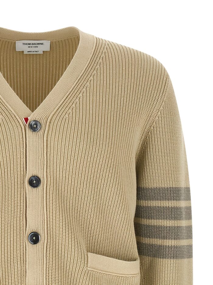 THOM BROWNE 'Garment Dye' Cardigan