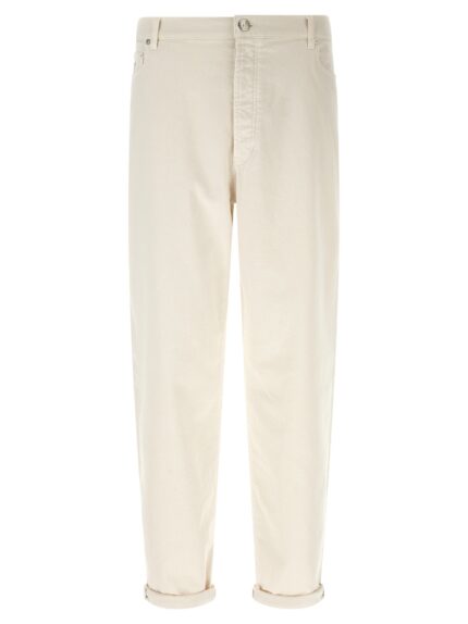 Brunello Cucinelli Garment-dyed Denim Jeans