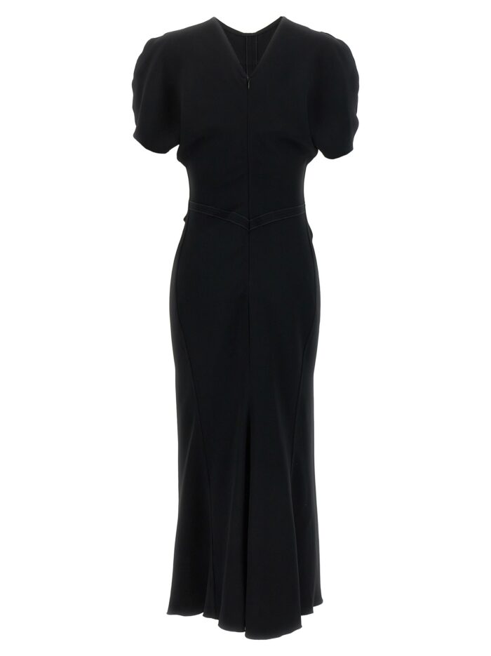 Victoria Beckham 'Gathered Waist Midi' Dress