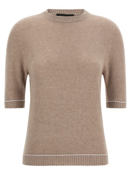 Fabiana Filippi Gauze 'Platinum' Sweater
