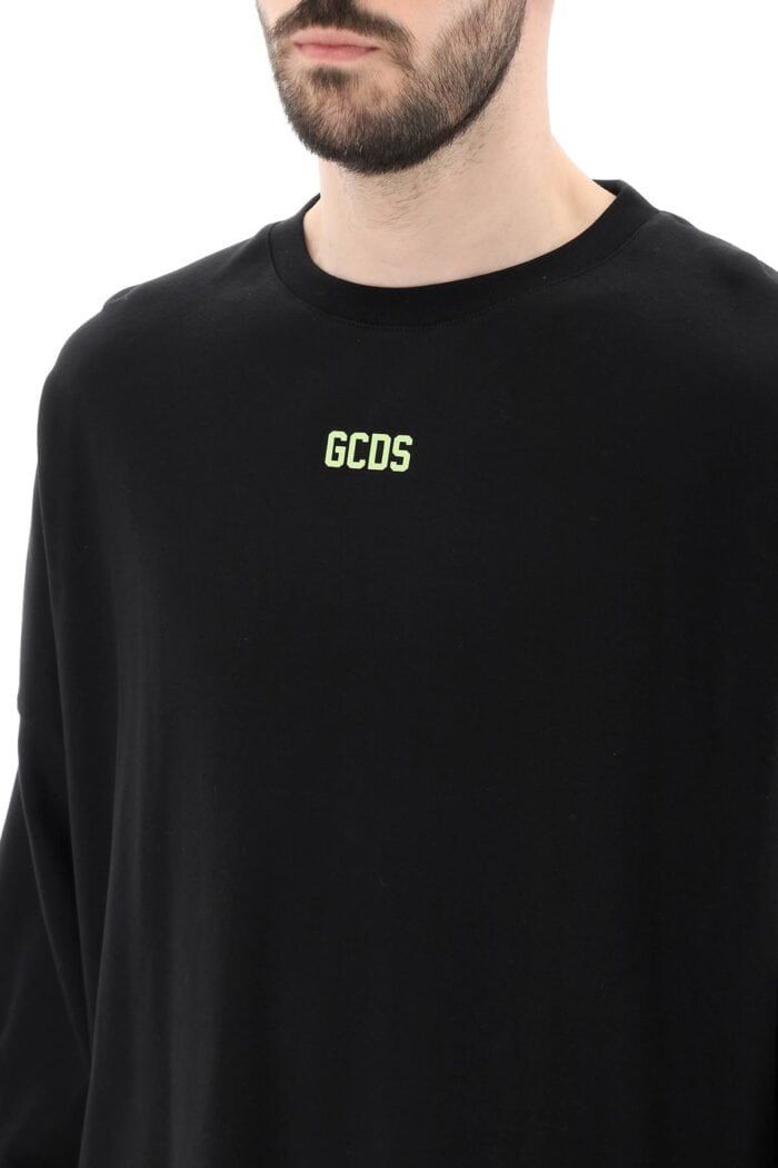 Gcds Long-sleeved Logo T-shirt