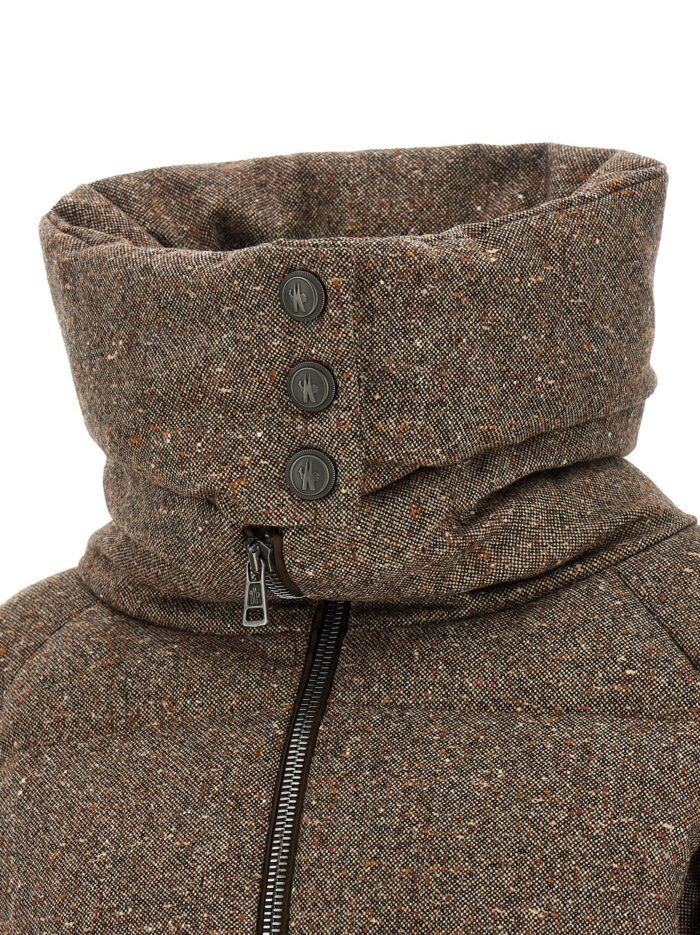 MONCLER GRENOBLE 'Gelise' Brown Down Jacket