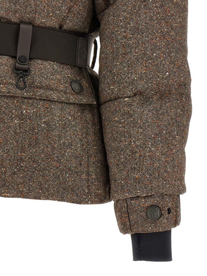 MONCLER GRENOBLE 'Gelise' Brown Down Jacket