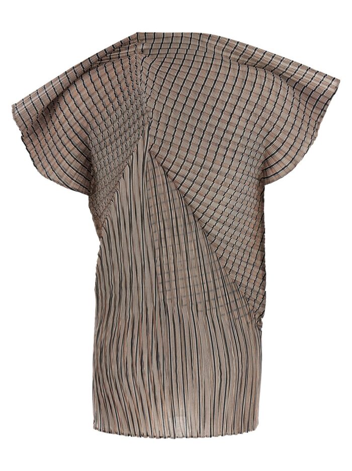 ISSEY MIYAKE 'Generic Stripes (Machine Pleats)' Top