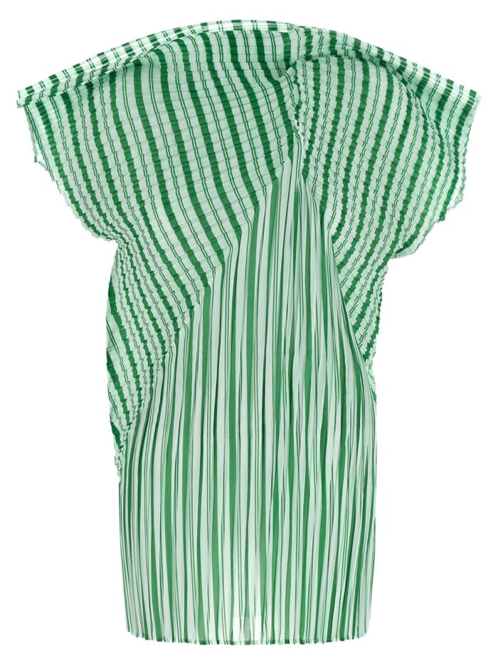 issey miyake 'generic stripes (machine pleats)' top ISSEY MIYAKE 'Generic Stripes (Machine Pleats)' Top