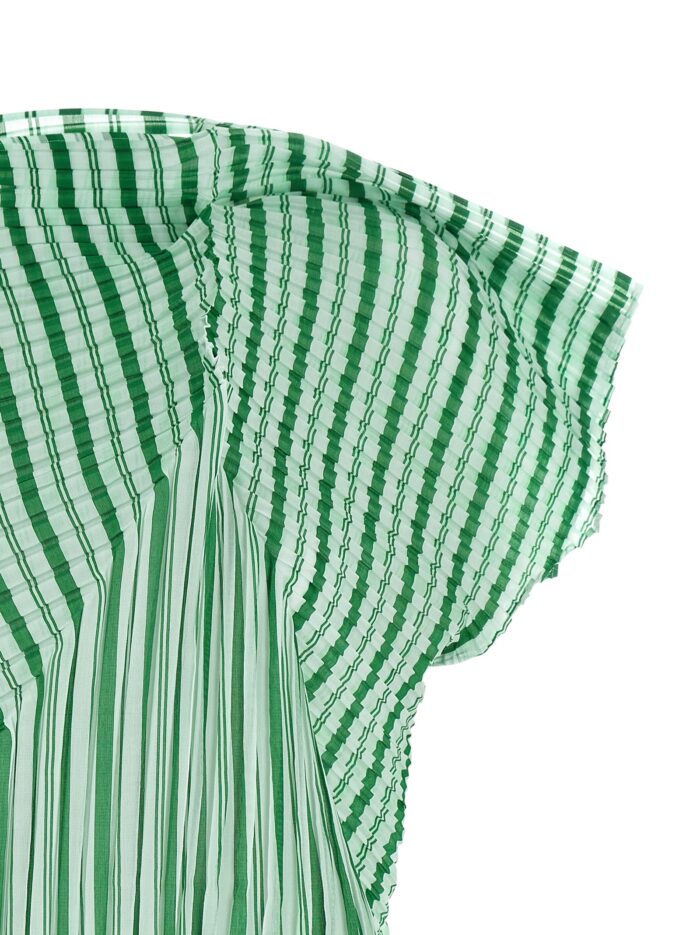 ISSEY MIYAKE 'Generic Stripes (Machine Pleats)' Top