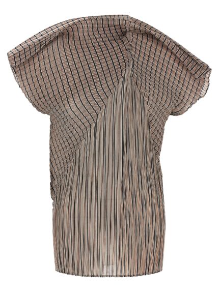 ISSEY MIYAKE 'Generic Stripes (Machine Pleats)' Top