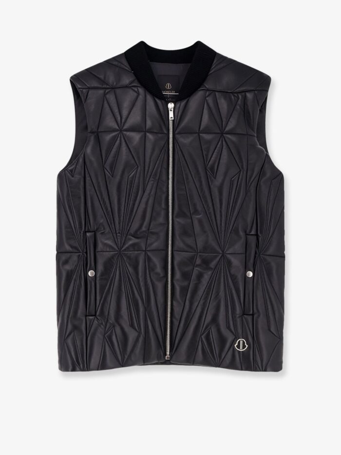 moncler + rick owens geocamo flight leather vest Moncler + Rick Owens Geocamo Flight Leather Vest