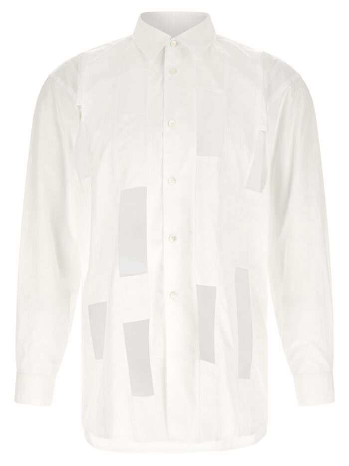 comme des garÇons homme plus geometric cut out shirt COMME DES GARÇONS HOMME PLUS Geometric Cut-out Shirt