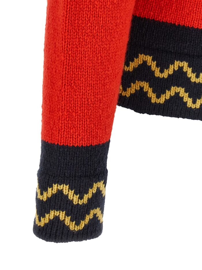 Marni Geometric Intarsia Sweater