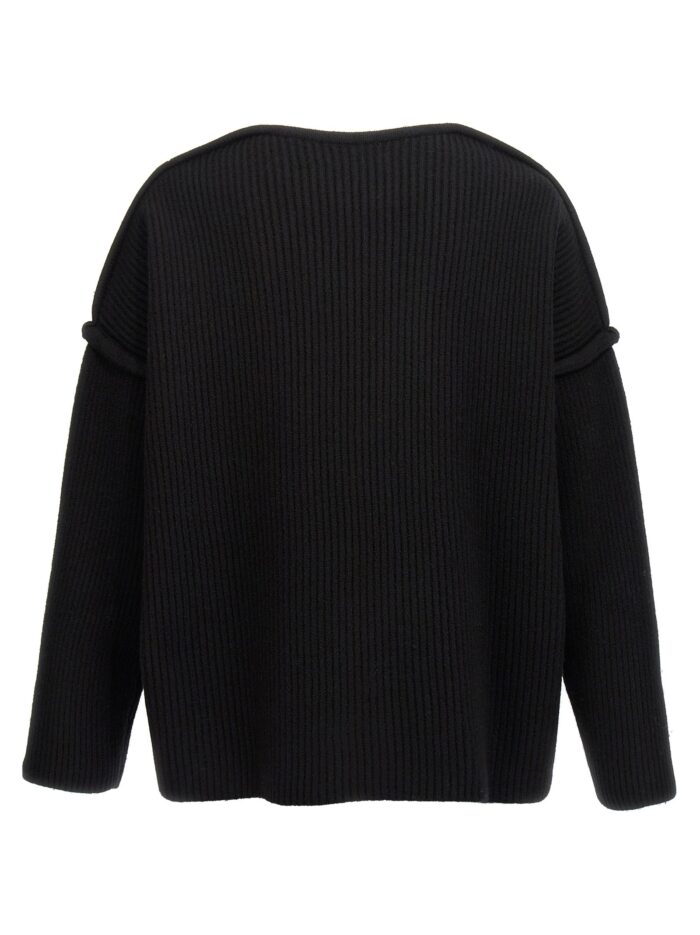 JIL SANDER Geometric Neckline Sweater