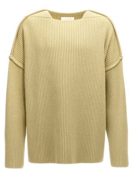 JIL SANDER Geometric Neckline Sweater