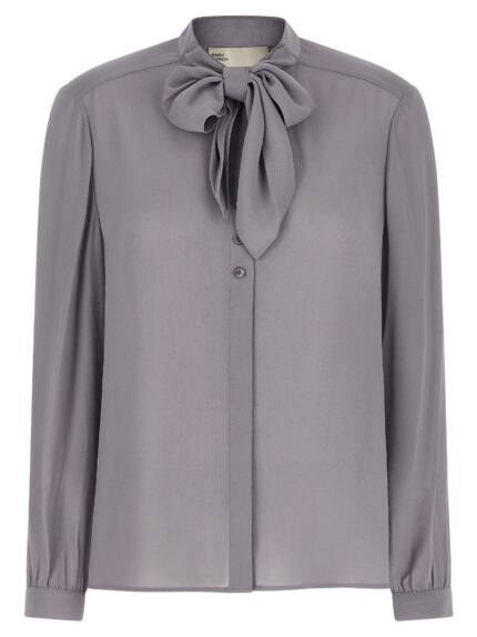 Tory Burch 'Georgette Bow' Blouse