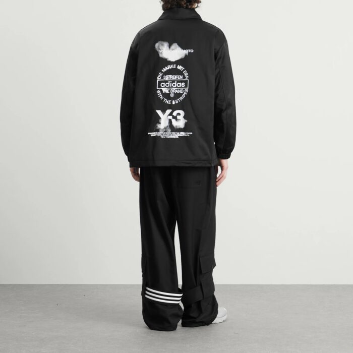 adidas y3 gfx coach jkt black Adidas Y3 GFX COACH JKT BLACK