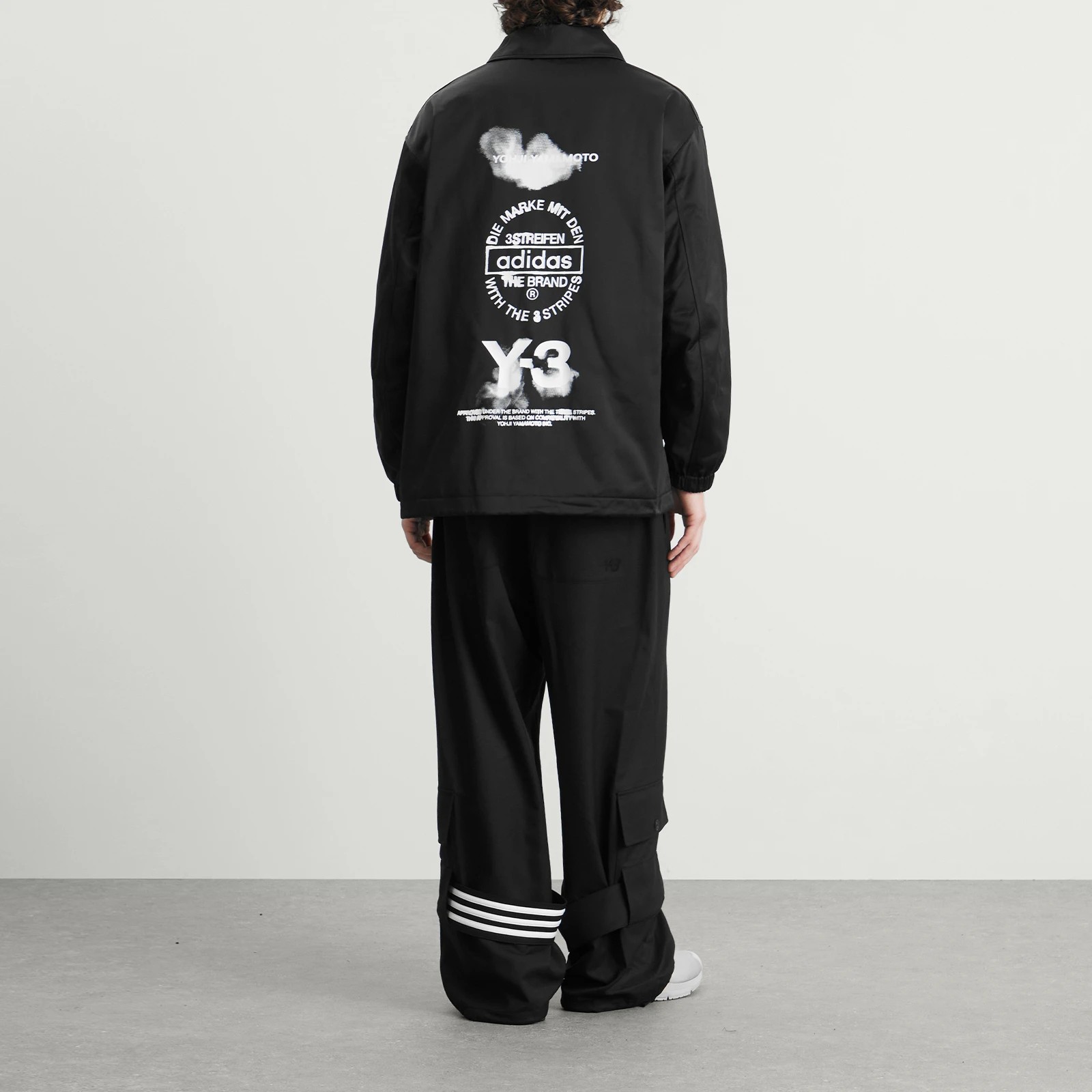 Adidas Y3 GFX COACH JKT       BLACK