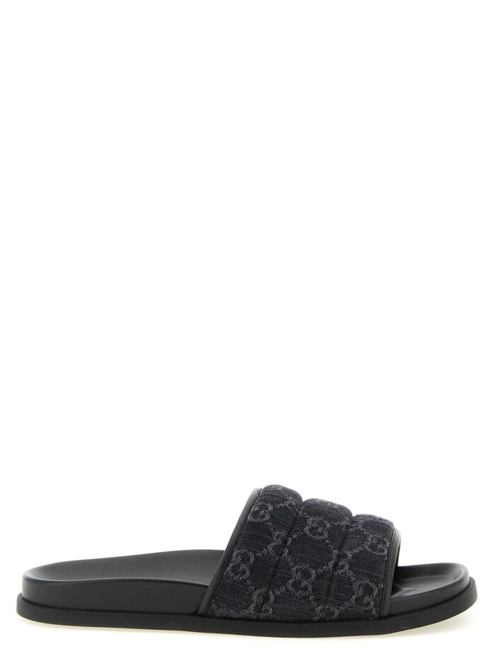 gucci gg denim slides Gucci GG Denim Slides