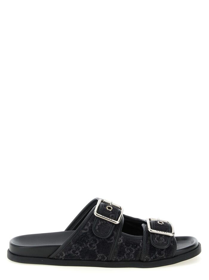 Gucci GG Denim Slides