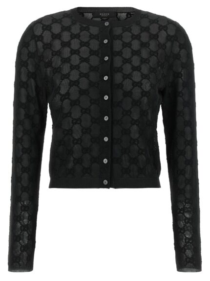 Gucci GG Embroidery Cardigan