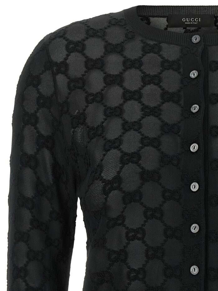 Gucci GG Embroidery Cardigan