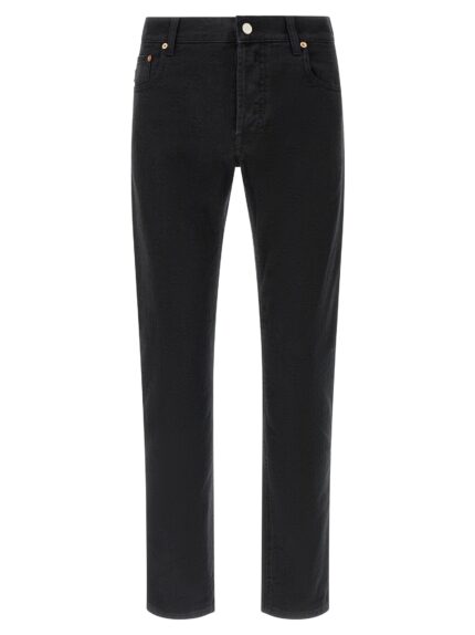 Gucci GG Jacquard Denim Jeans