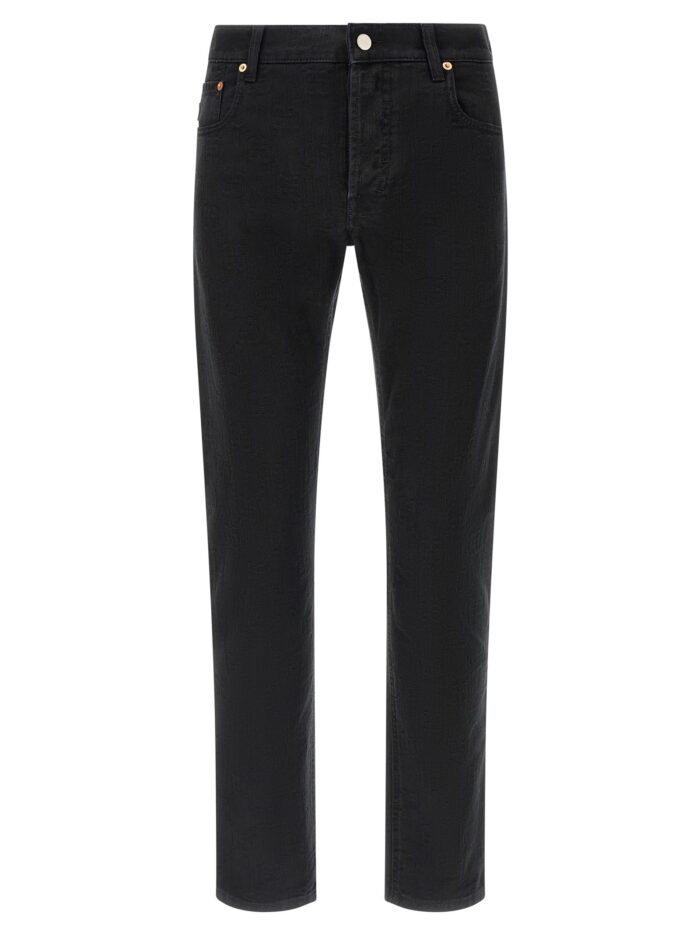 gucci gg jacquard denim jeans Gucci GG Jacquard Denim Jeans