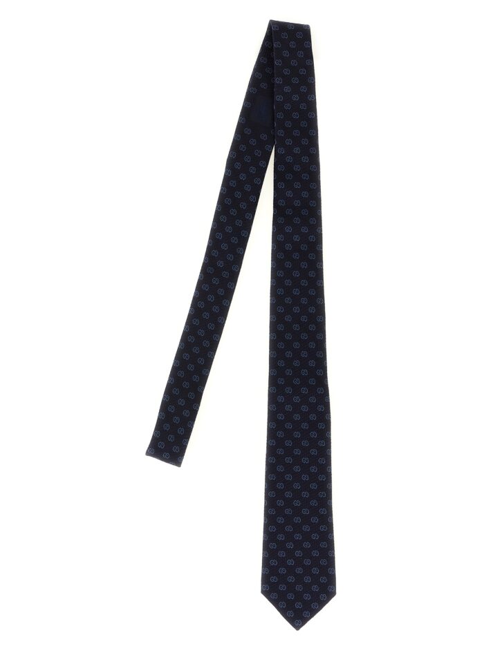 Gucci GG Jacquard Silk Tie