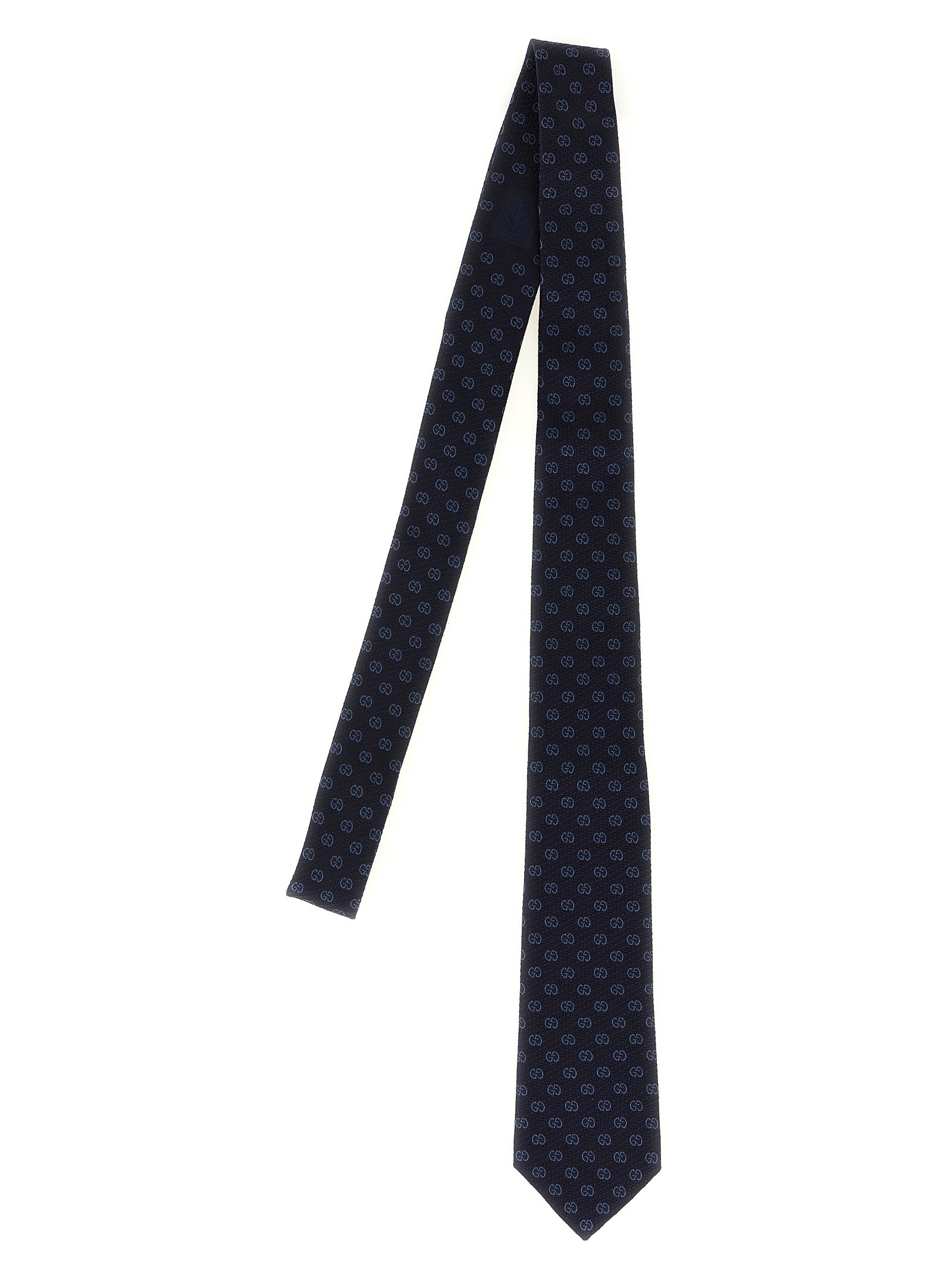 Gucci GG Jacquard Silk Tie