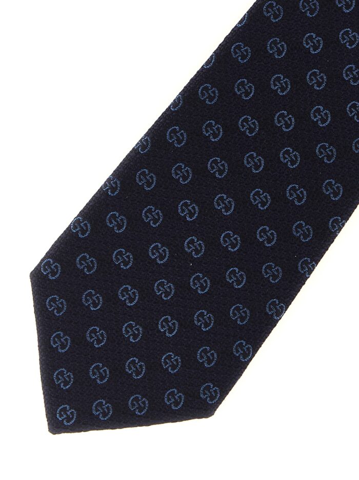 Gucci GG Jacquard Silk Tie