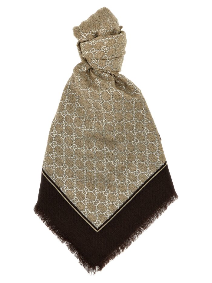 gucci gg lamé scarf Gucci GG Lamé Scarf