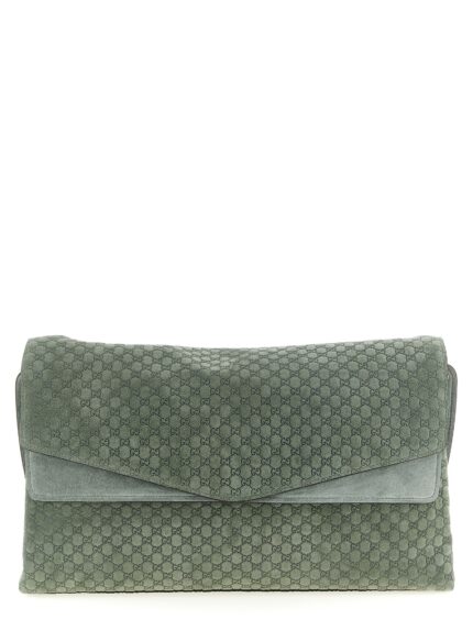 Gucci GG Large Suede Shoulder Bag