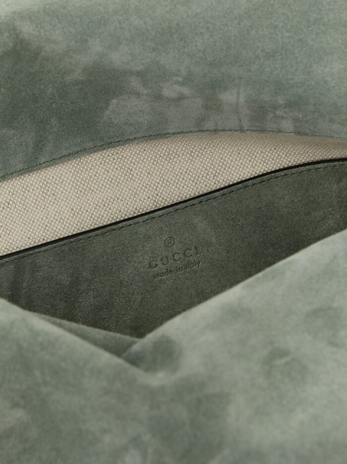 Gucci GG Large Suede Shoulder Bag