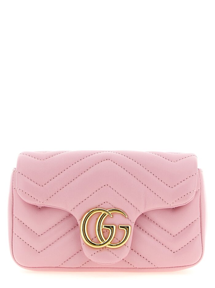 gucci 'gg marmont' chevron crossbody bag Gucci 'GG Marmont' Chevron Crossbody Bag
