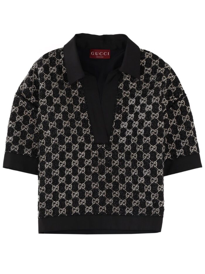 gucci gg top with crystals Gucci GG TOP WITH CRYSTALS