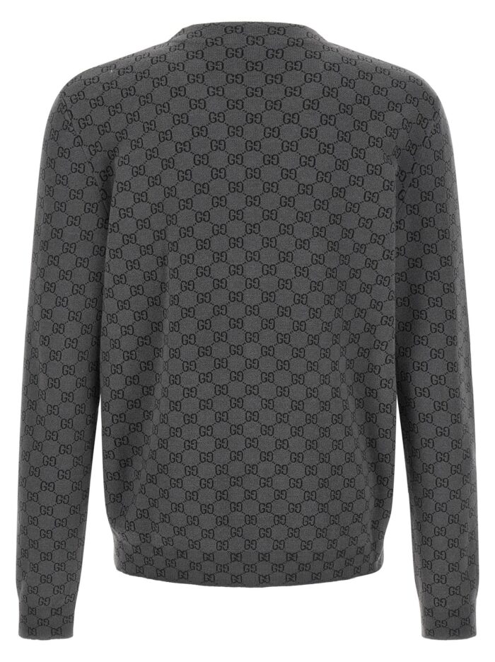 Gucci GG Wool And Silk Cardigan