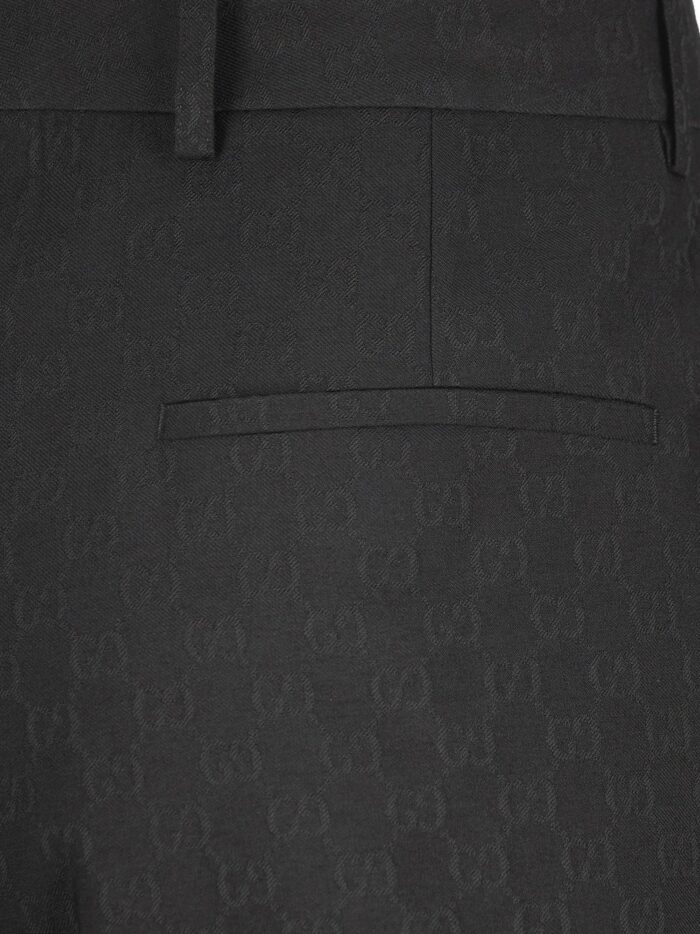 Gucci Gg Wool Blend Trousers