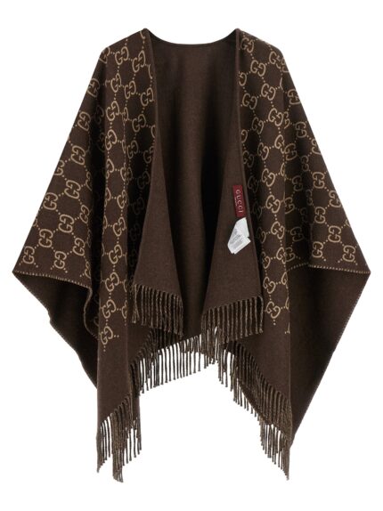 Gucci GG Wool Cape