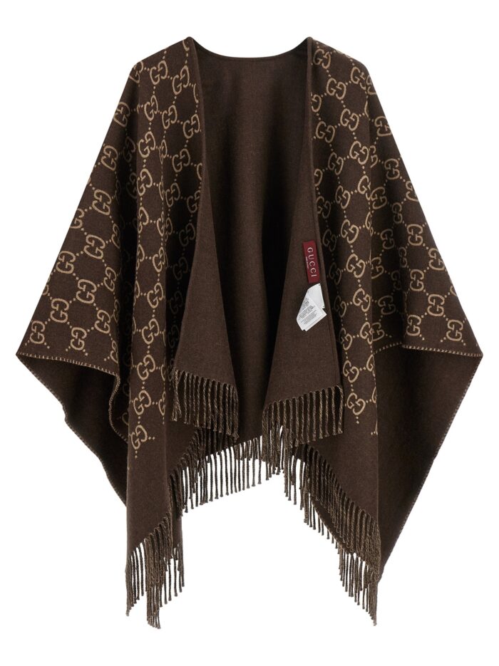 gucci gg wool cape Gucci GG Wool Cape