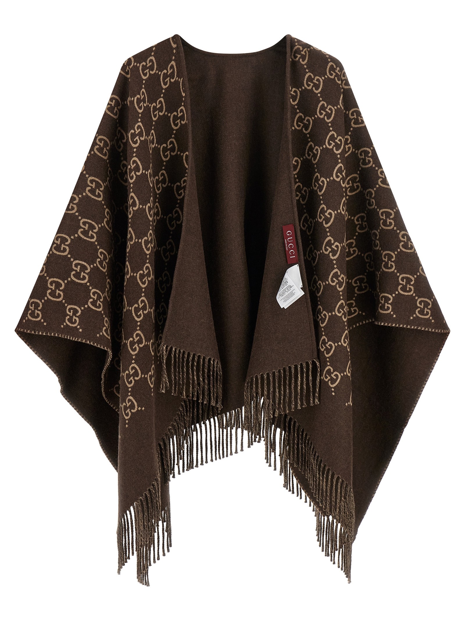 Gucci GG Wool Cape