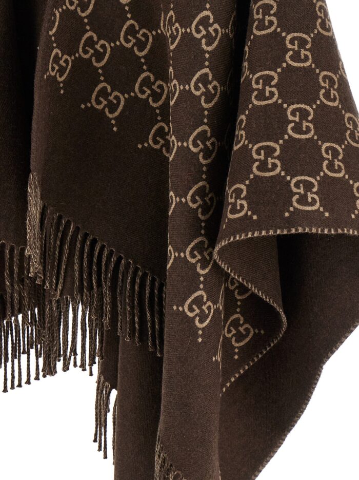 Gucci GG Wool Cape