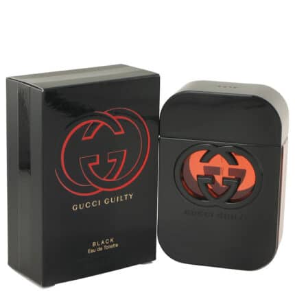 Gucci Guilty Black By Gucci - Eau De Toilette Spray 2.5 Oz