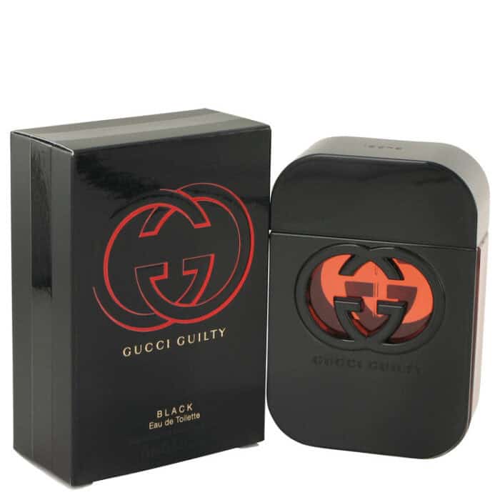Gucci Guilty Black By Gucci - Eau De Toilette Spray 2.5 Oz