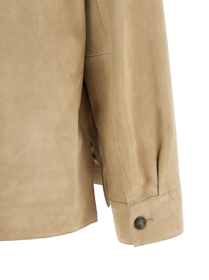 WEEKEND MAX MARA 'Ghiera' Leather Jacket