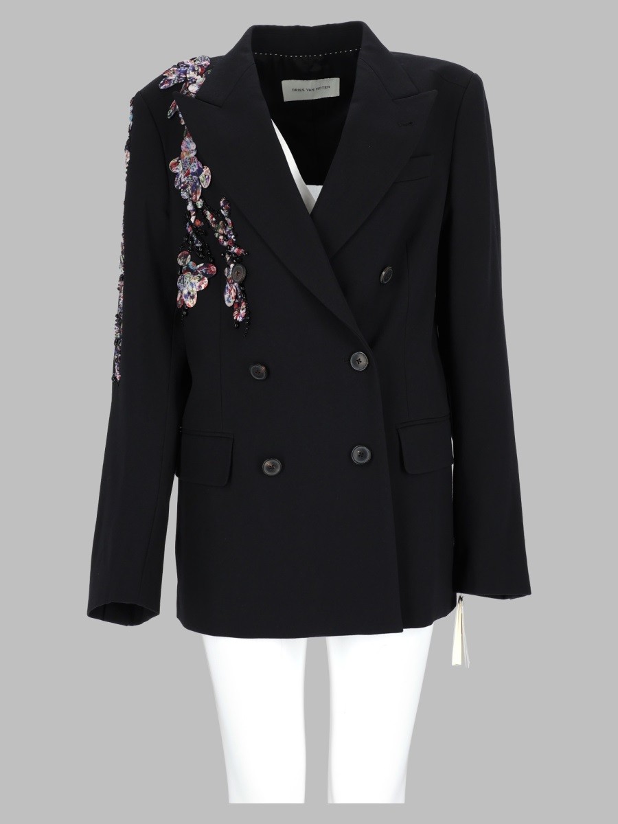 Dries Van Noten Giacca "Barrysta" Con Ricamo