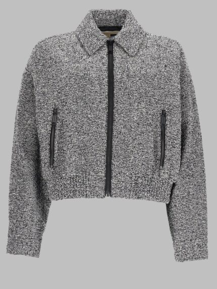 MICHAEL BY MICHAEL KORS GIACCA BOMBER IN COTONE CON ZIP