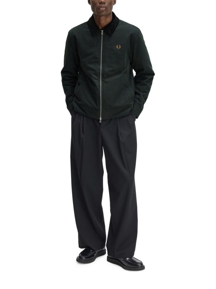 FRED PERRY Giacca Caban Con Logo