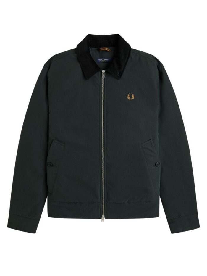 FRED PERRY Giacca Caban Con Logo