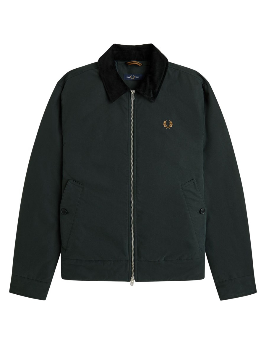 FRED PERRY Giacca Caban Con Logo