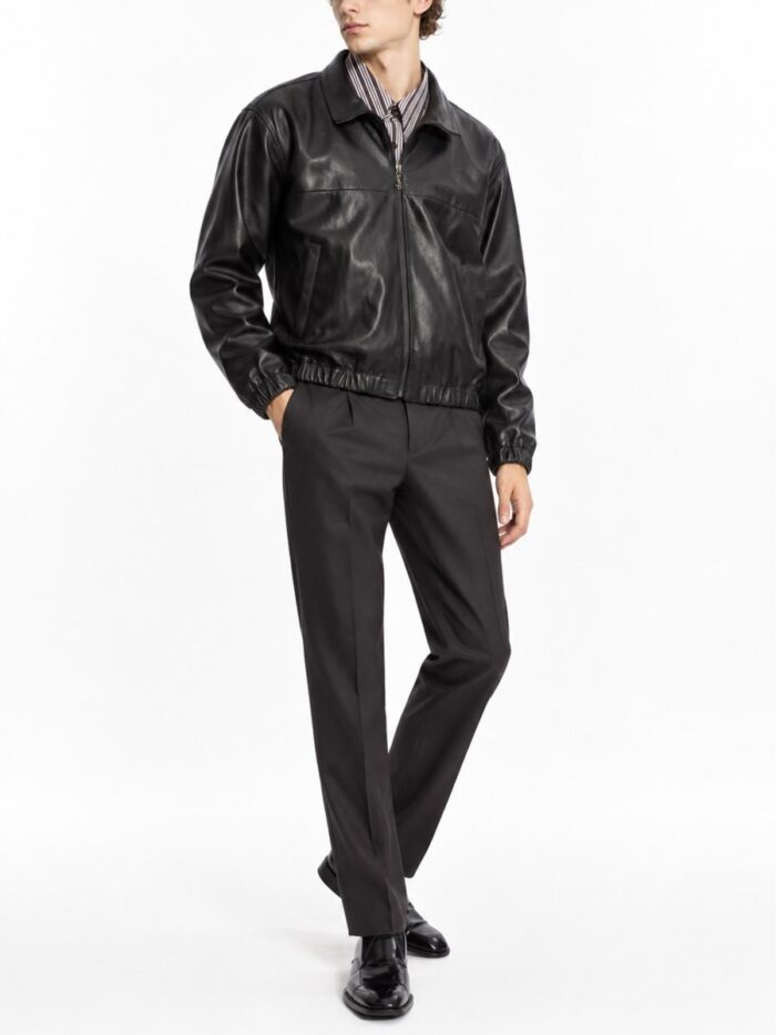 Saint Laurent Giacca Cassandre In Pelle
