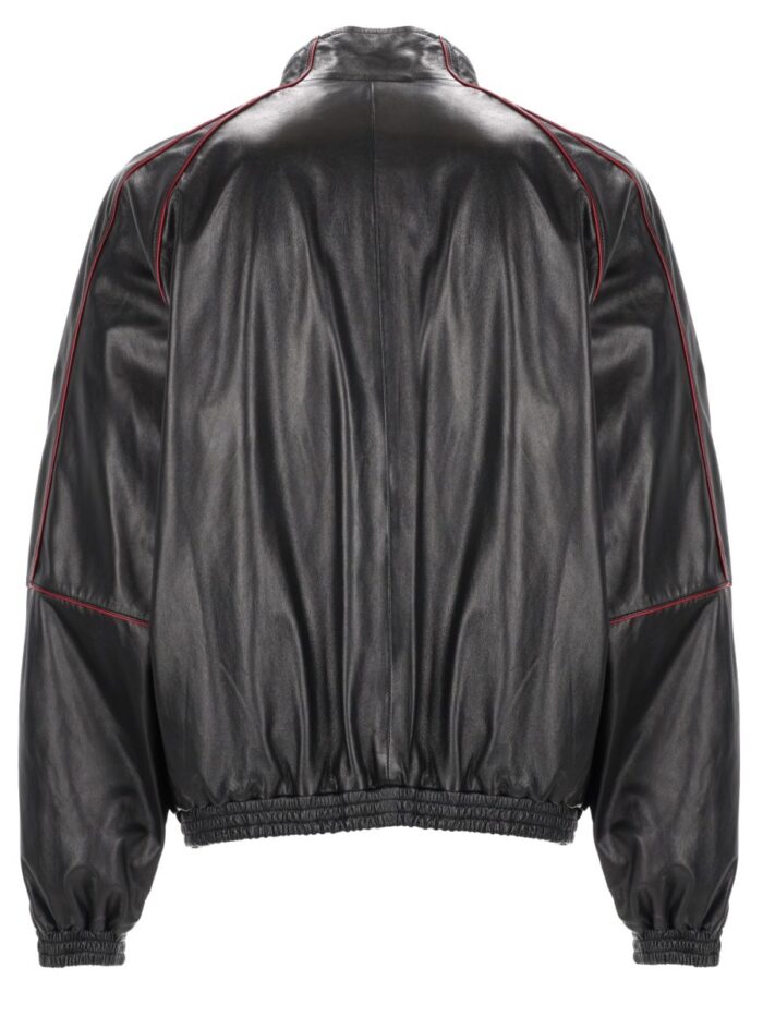Balenciaga GIACCA DA TUTA IN PELLE
