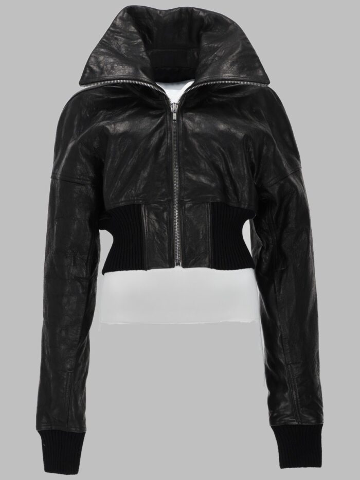 RICK OWENS GIACCA "DRACUFLIGHT CROPPED"